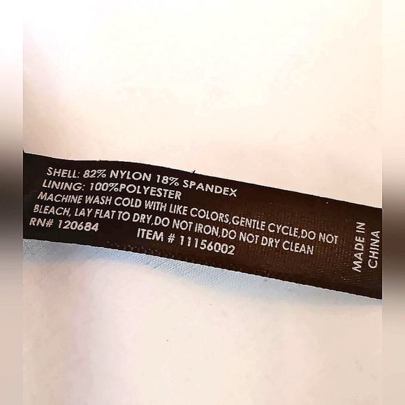 3/10 Hot Topic Bikini Bottom With Rainbow Elastic Waist 2XL Black Plus EUC - Picture 6 of 6